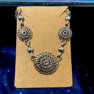Matching earring and necklace set